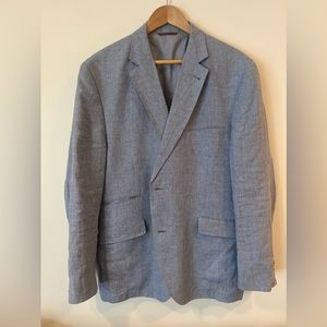 Kroon sport coat EUC 44R 100% linen